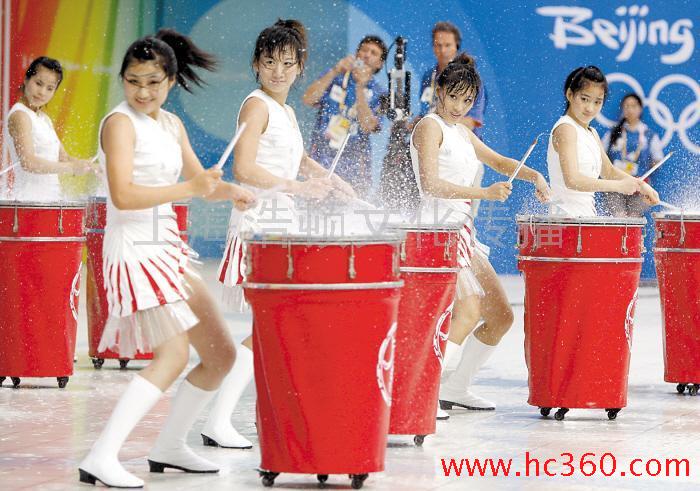 湖北武汉女子水鼓表演 湖北武汉女子水鼓表演